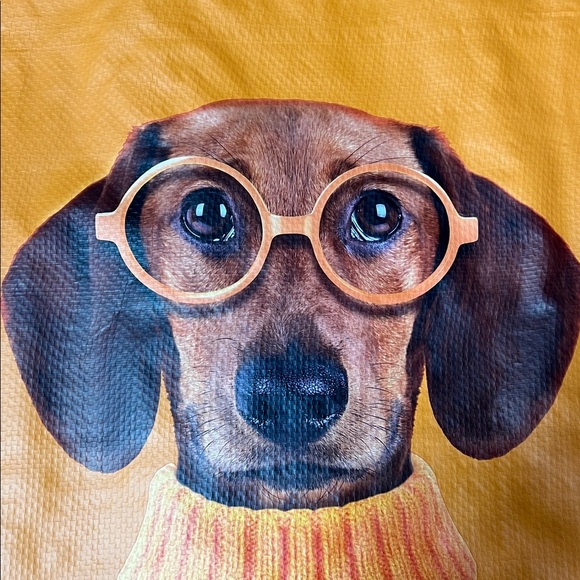 T.J.Maxx | Dachshund Dog Reusable Tote Bag ~ Set of 2 - Picture 3 of 3